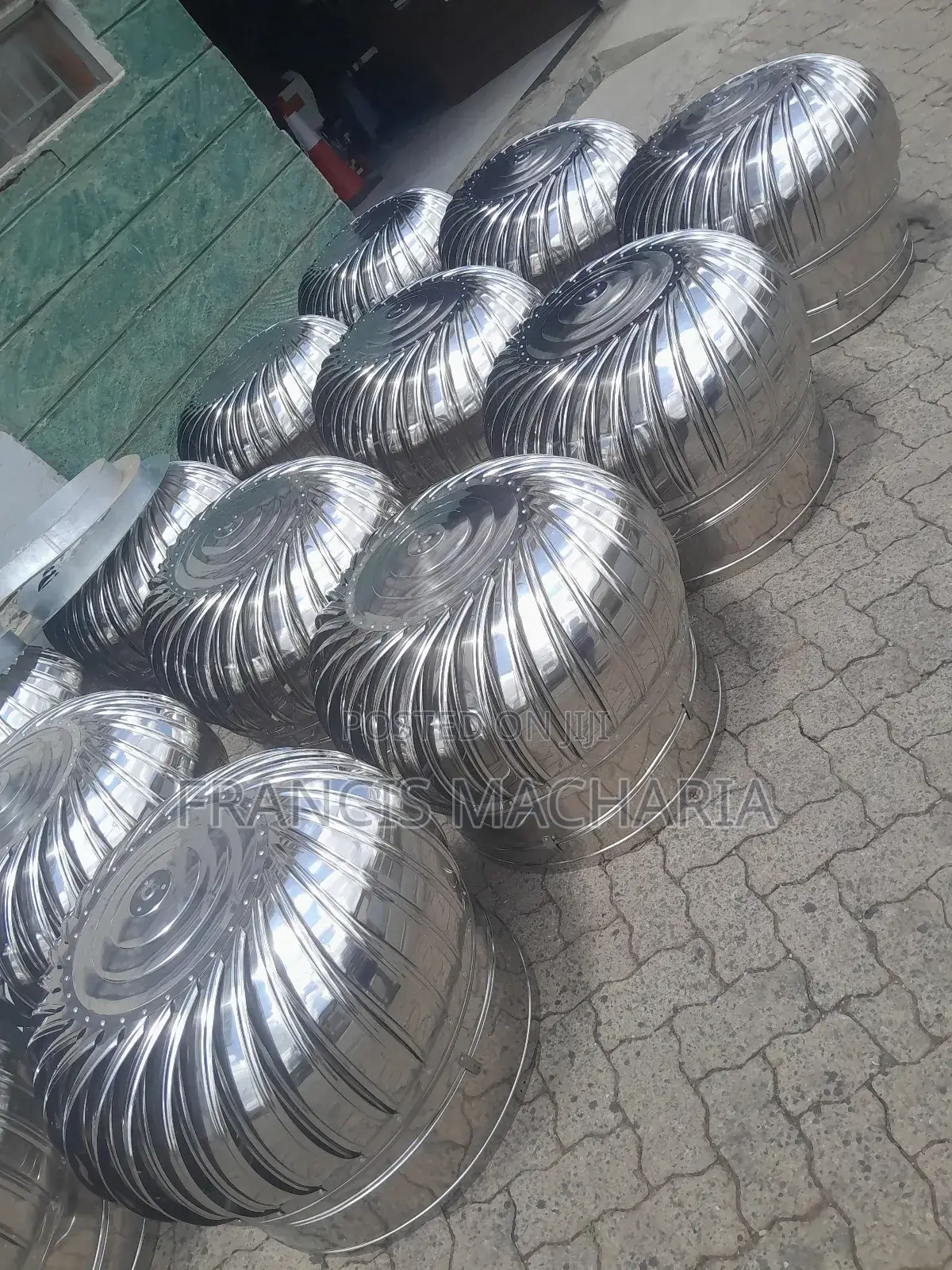 Steel Turbine Vents / Cyclone Ventilator