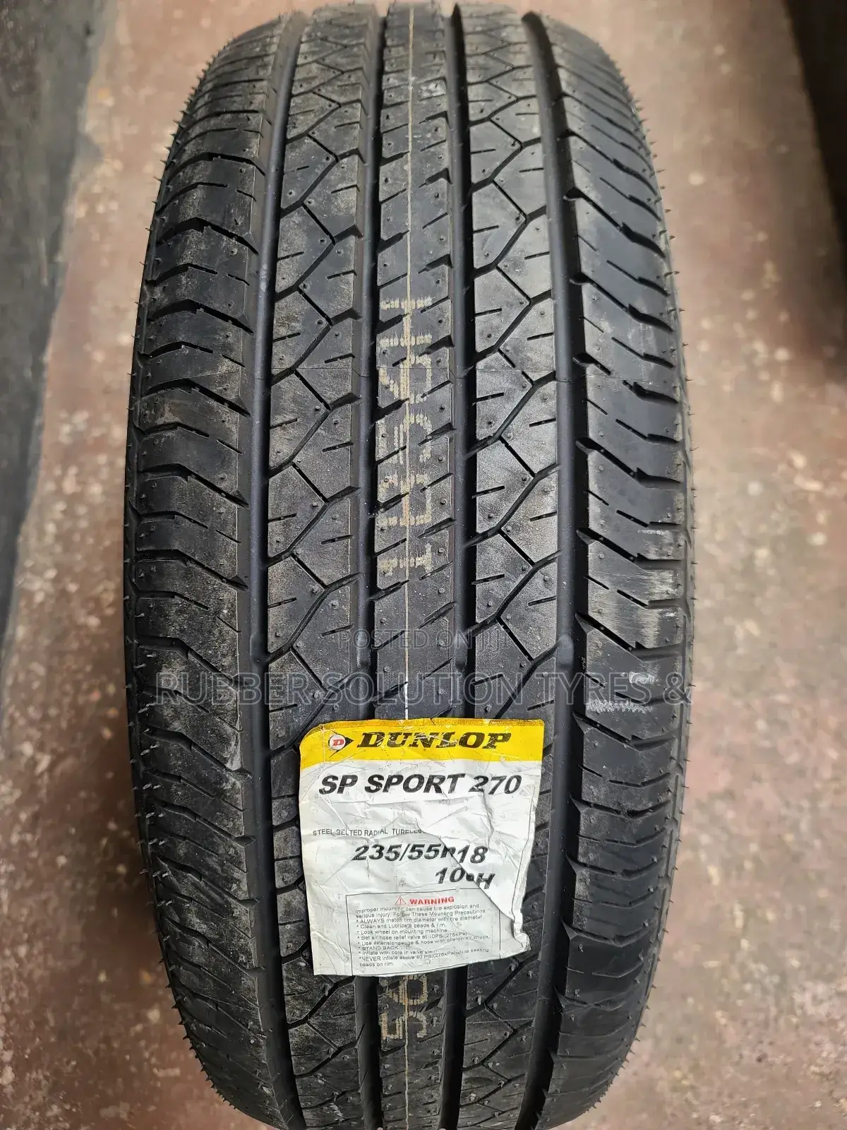235/55r18 Dunlop Tyres 100h Sp Sport270 Japan