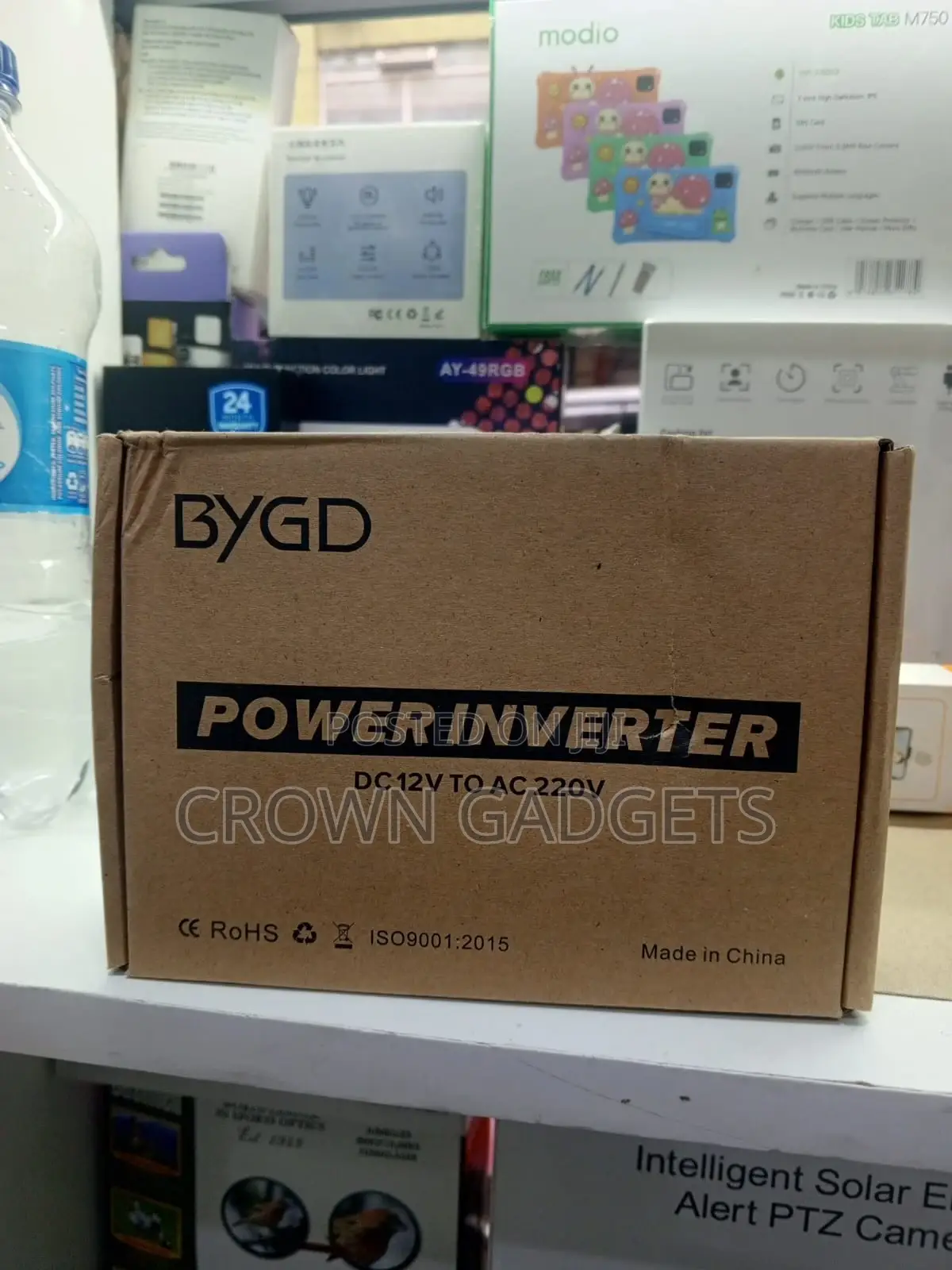 Bygd Ce Rohs Certified 300w Car Inverter With Display