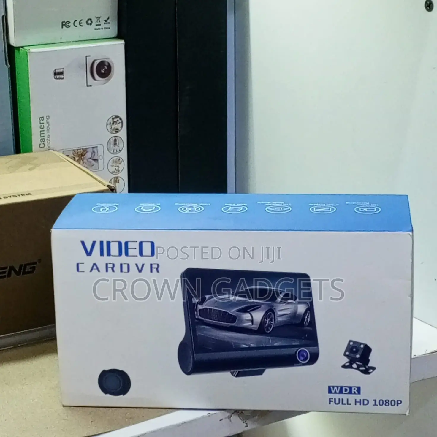 Full Hd 1080p Dual Lens Car DVR Dash Cam With Night Vision