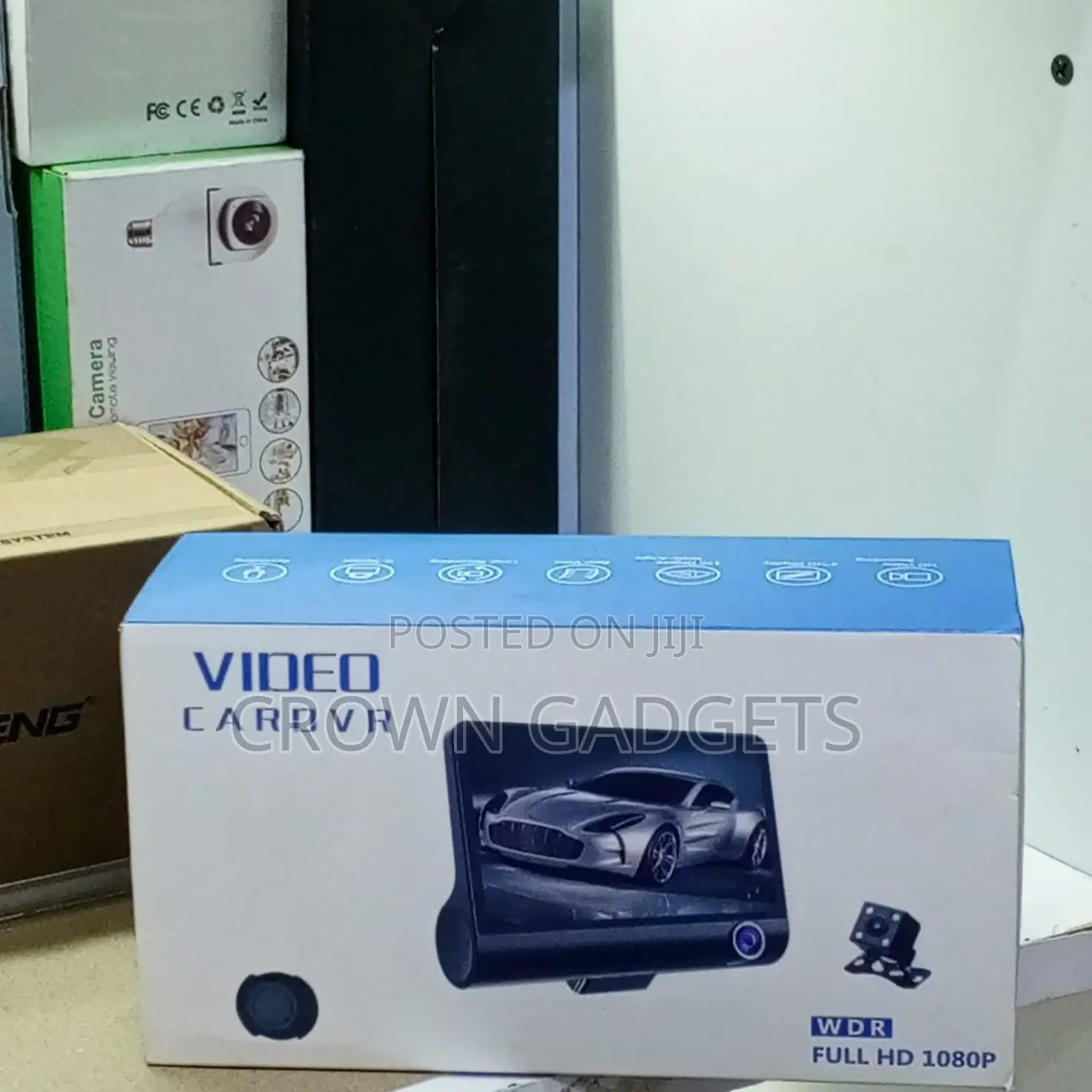 Car DVR 1080p Dash Camera WDR With G-Sensor Motion Detect