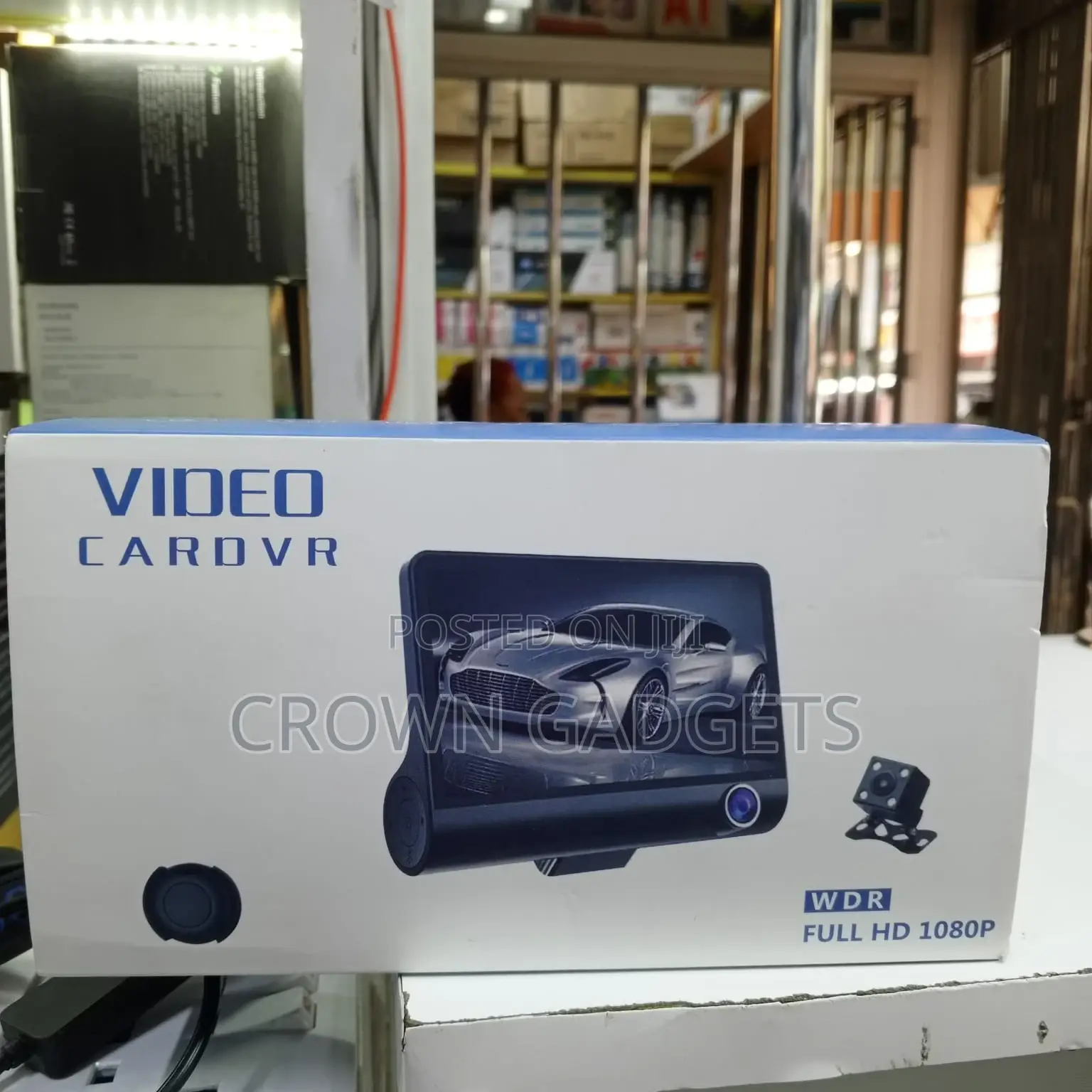 WDR 1080p Car Dash Camera – Night Vision Loop Recording