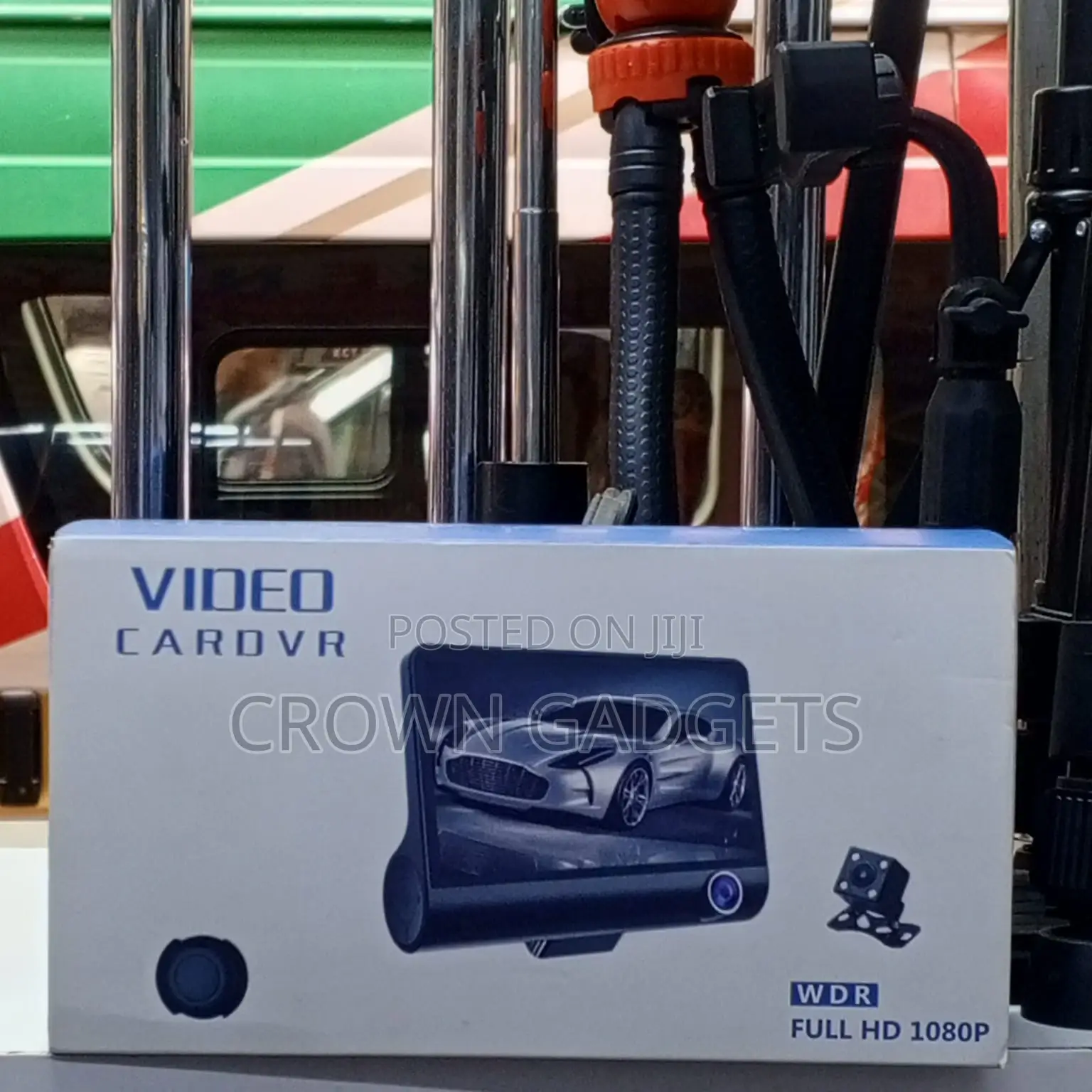WDR 1080p Car Dash Camera – Night Vision Loop Recording