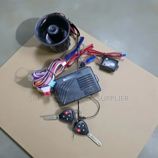 High Performance Car Anti-Theft Alarm Kit With Two Remotes