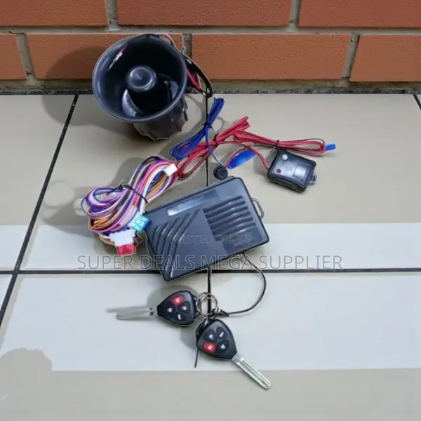 Universal Car Alarm System With Remote Start and Loud Siren