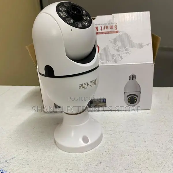 E27 Bulb Camera Wifi Security Ptz Camera 2mp 1080p