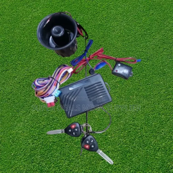 Universal Car Burglar Alarm System Kit With Loud Siren Sound