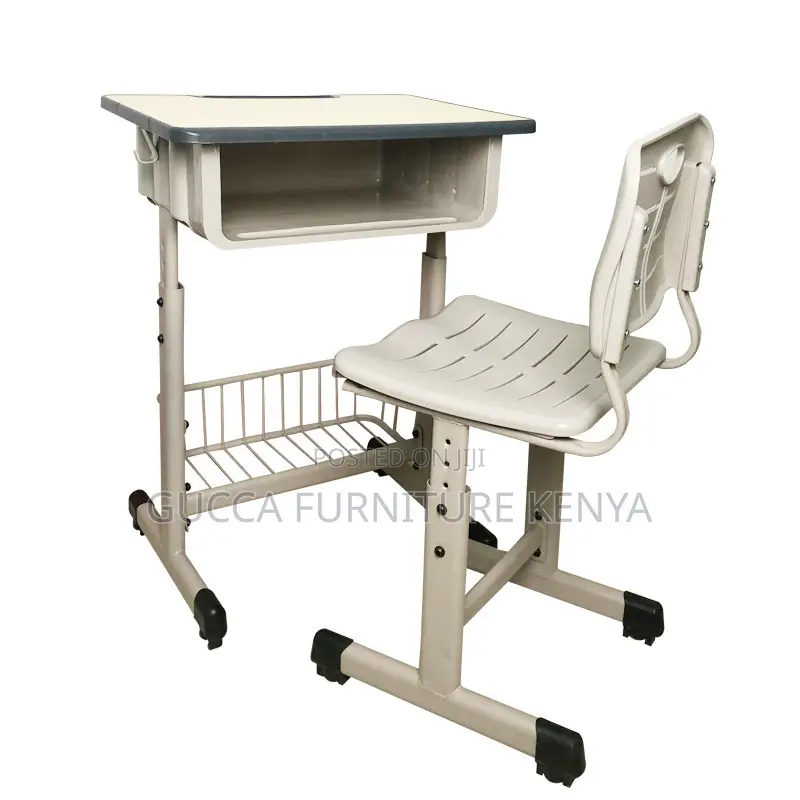 Adjustable Plastic Home/School Kids Desk and Chair Set