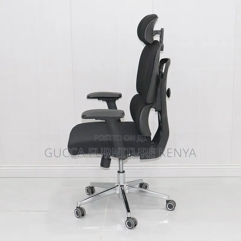 High Back Orthopedic Full Fabric Adjustable Desk Chair