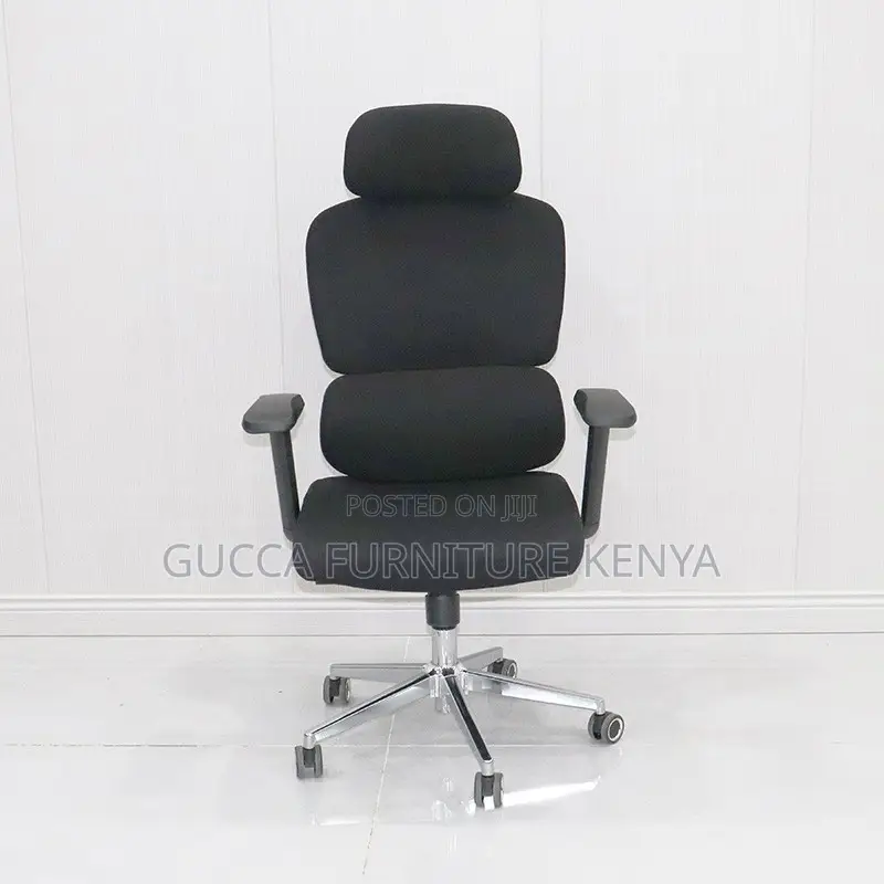 High Back Orthopedic Full Fabric Adjustable Desk Chair