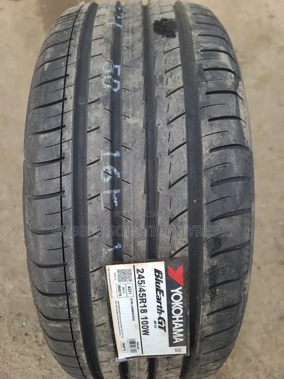245/45r18 Yokohama Tyres 100 W