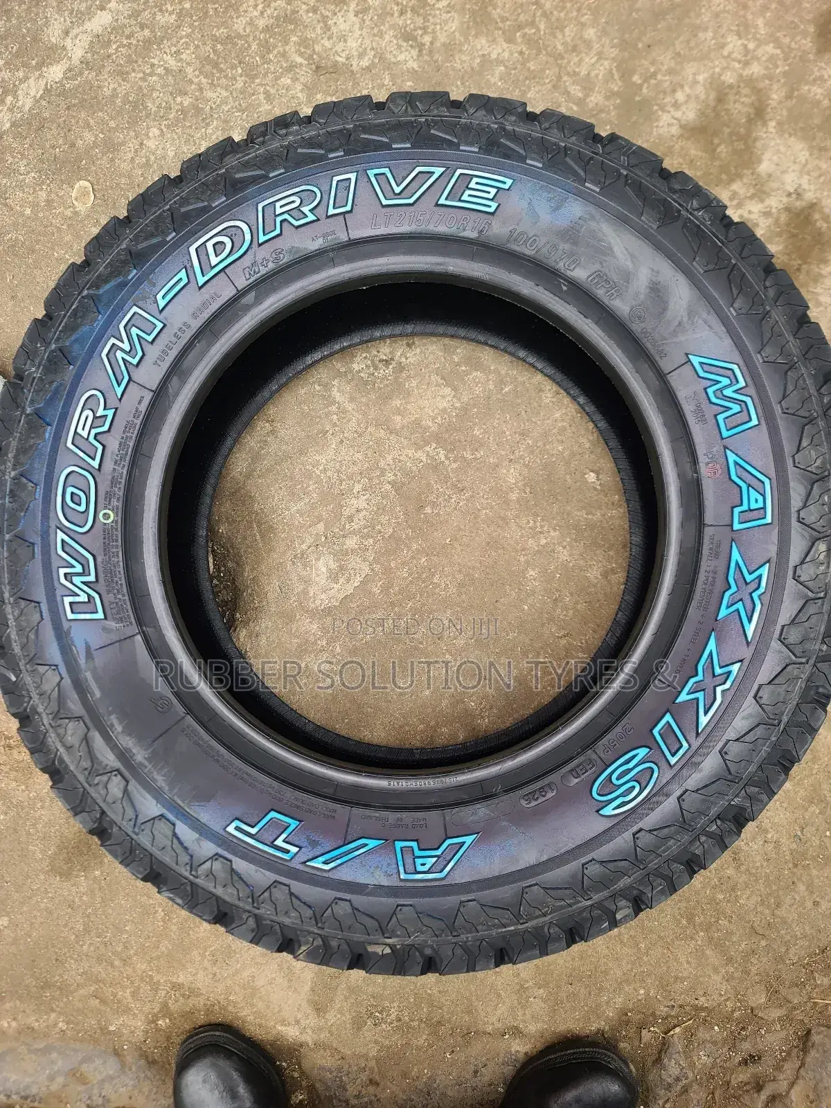 Lt 215 /70 R16 Maxxis Tyres Warm-Drive a/T-980made in Thailand