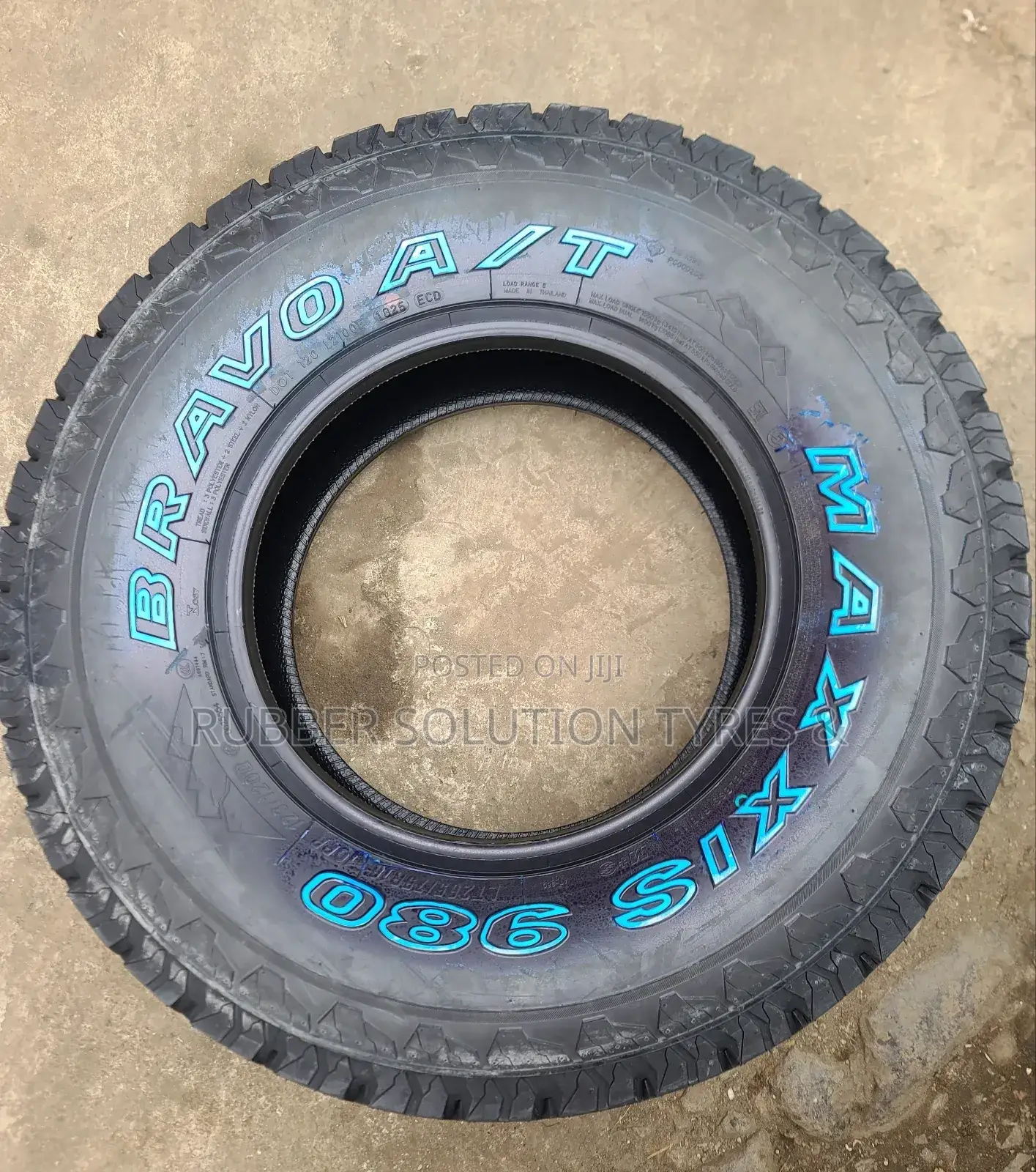 Lt 265 /75 R16 Maxxis Tyres Bravo a/T980 10pr 4x4