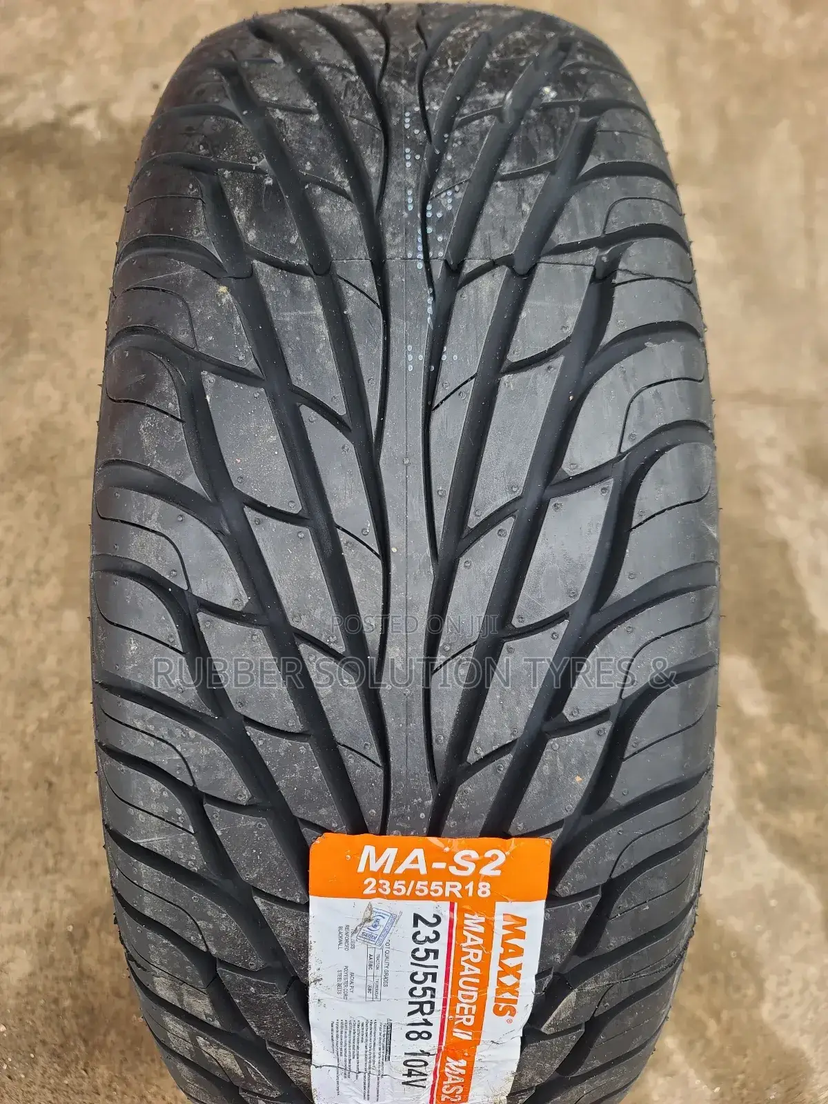 235/55r18 Maxxis Tyres Ma-S2 [Made in Thailand]