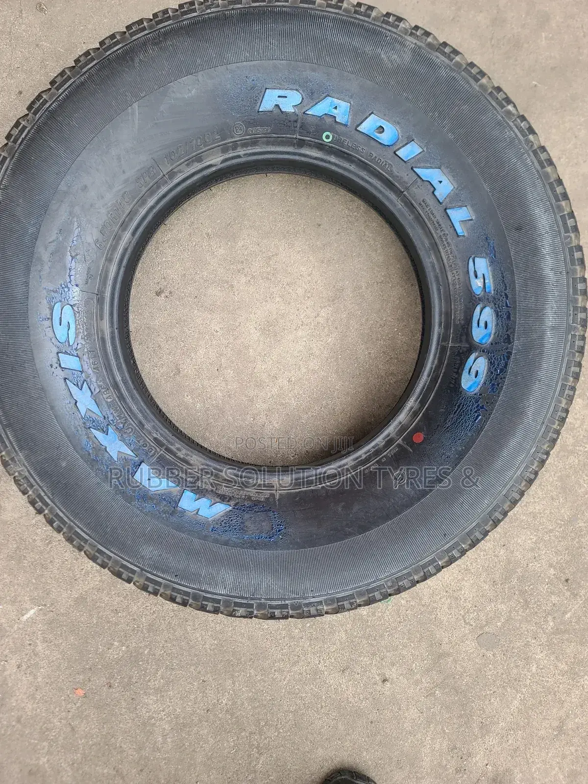 6.50r14 C Maxxis Tires [Made In Thailand]8pr