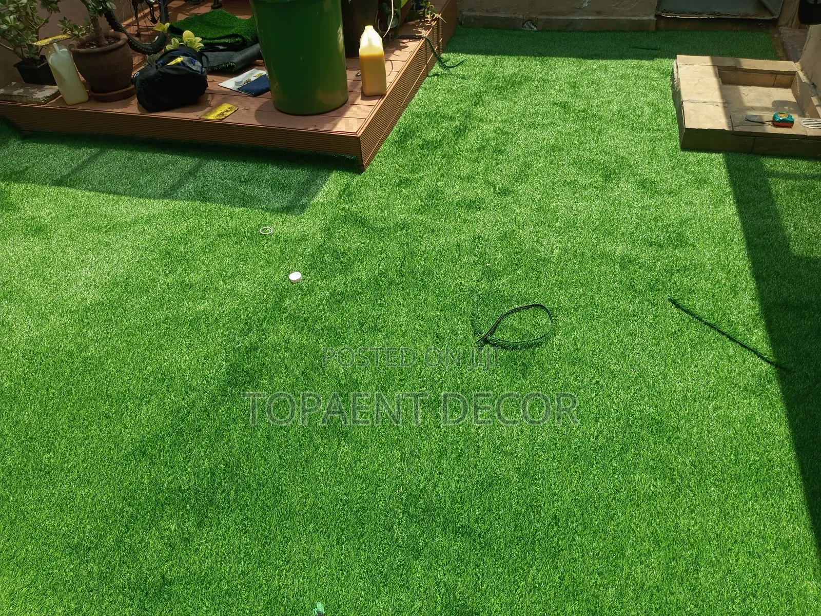 20mm No Watering ,Water Resistant Artificial Outdoor Green Grasscarpet