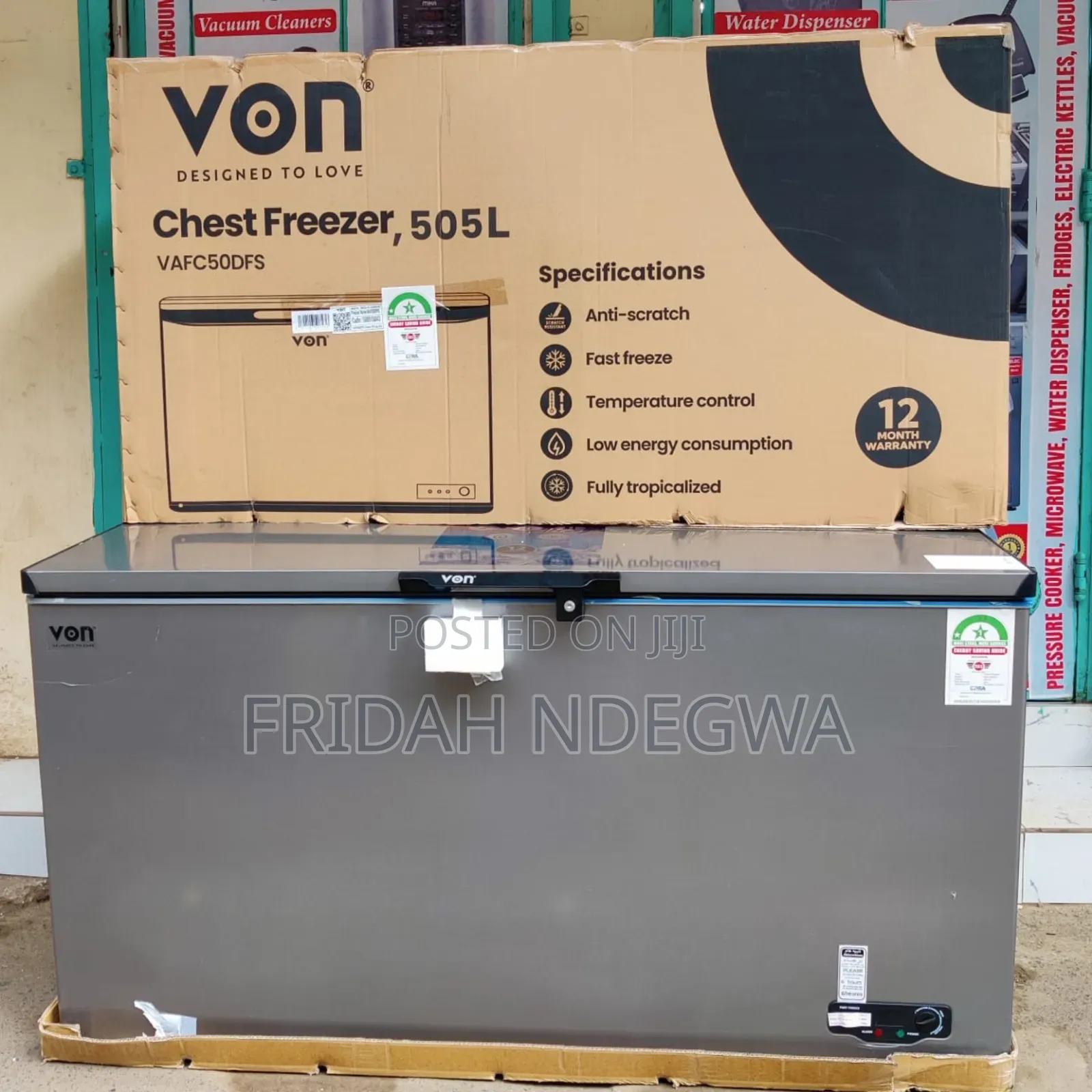 *Von Freezer 505l