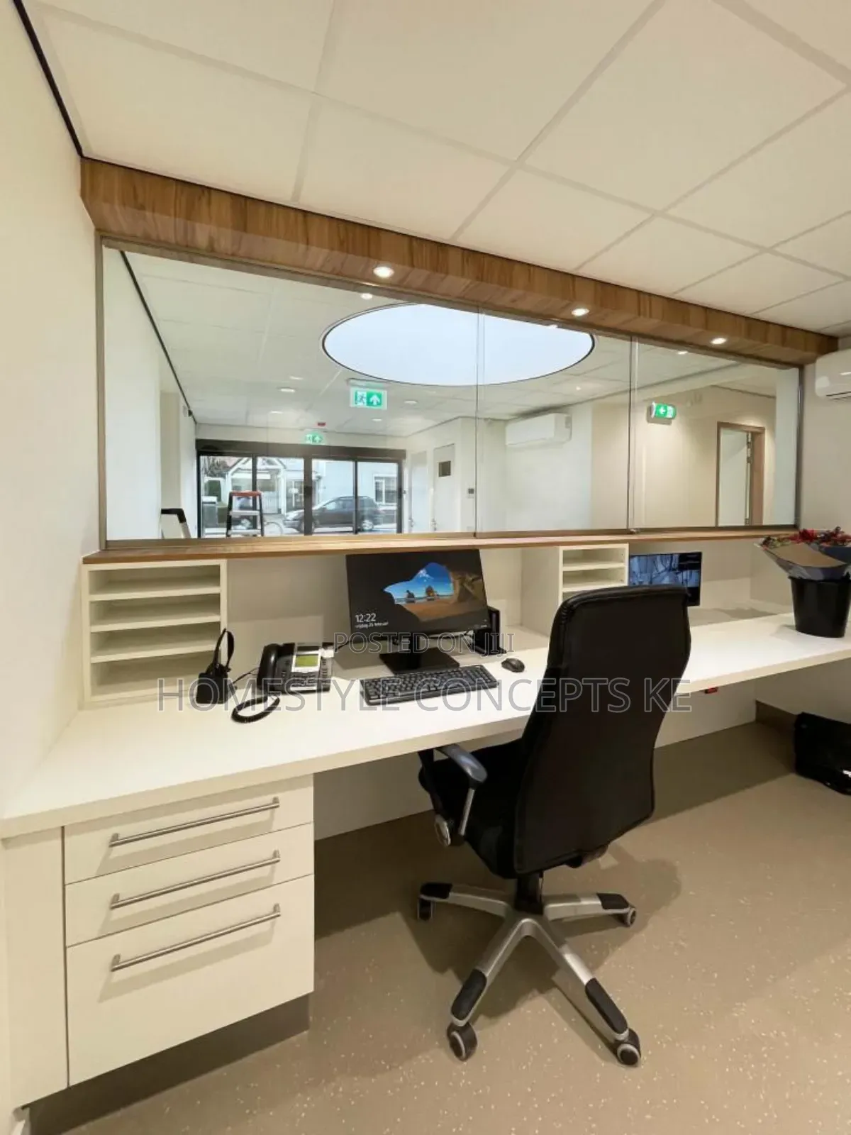 Office Hospital Interior Design Suspended Acoustic Ceilings Panels