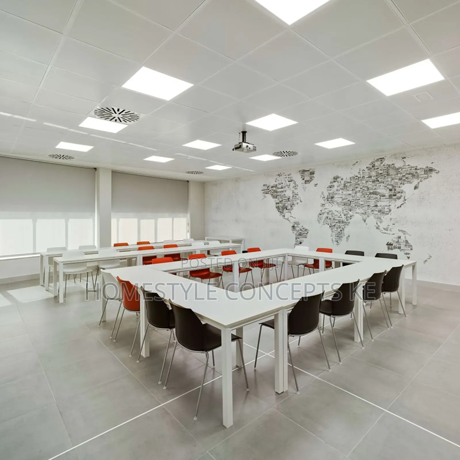 Office Hospital Interior Design Acoustic Ceilings Partitions