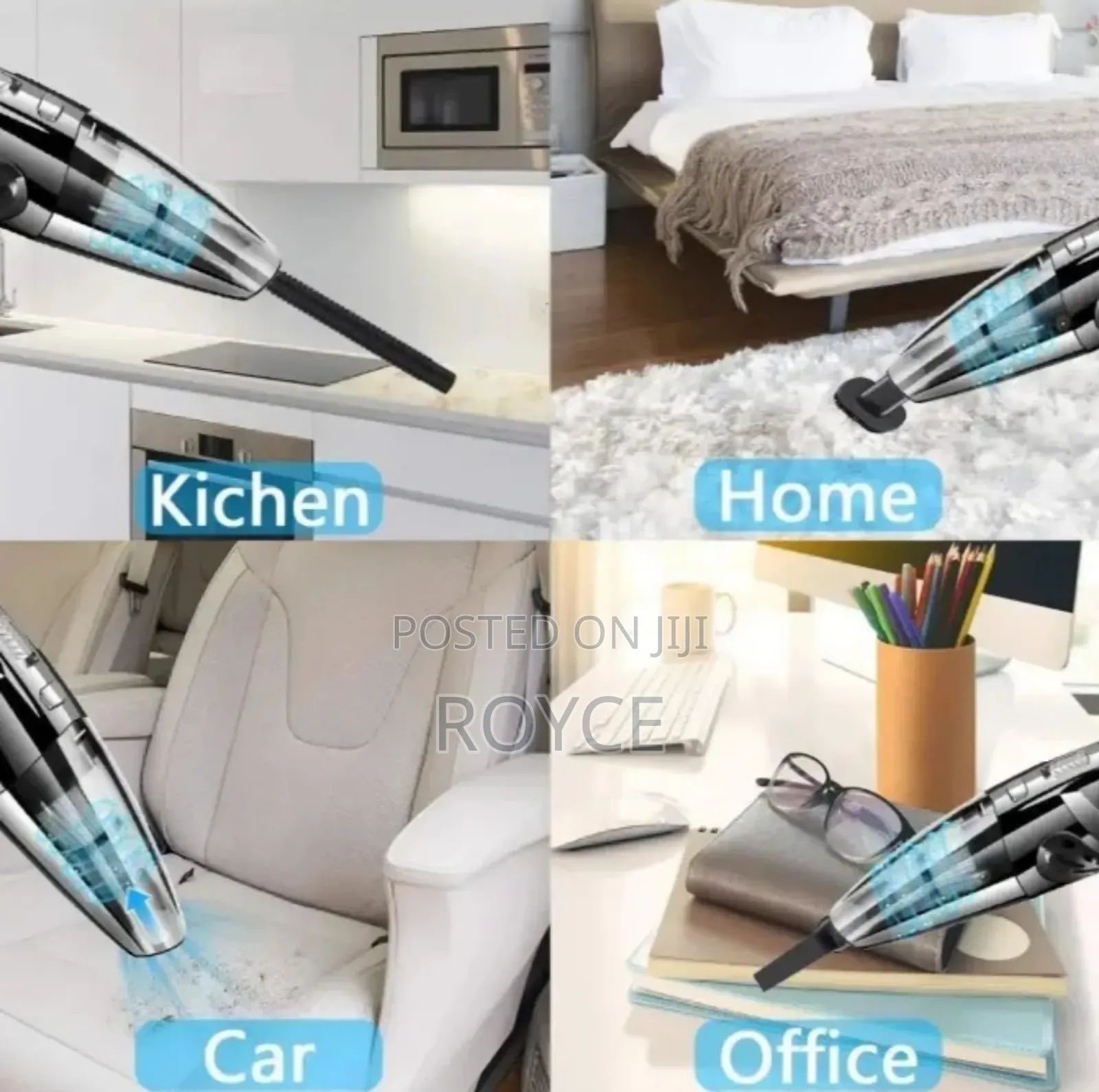 4 In 1 Portable Wet Dry Vacuum Cleaner