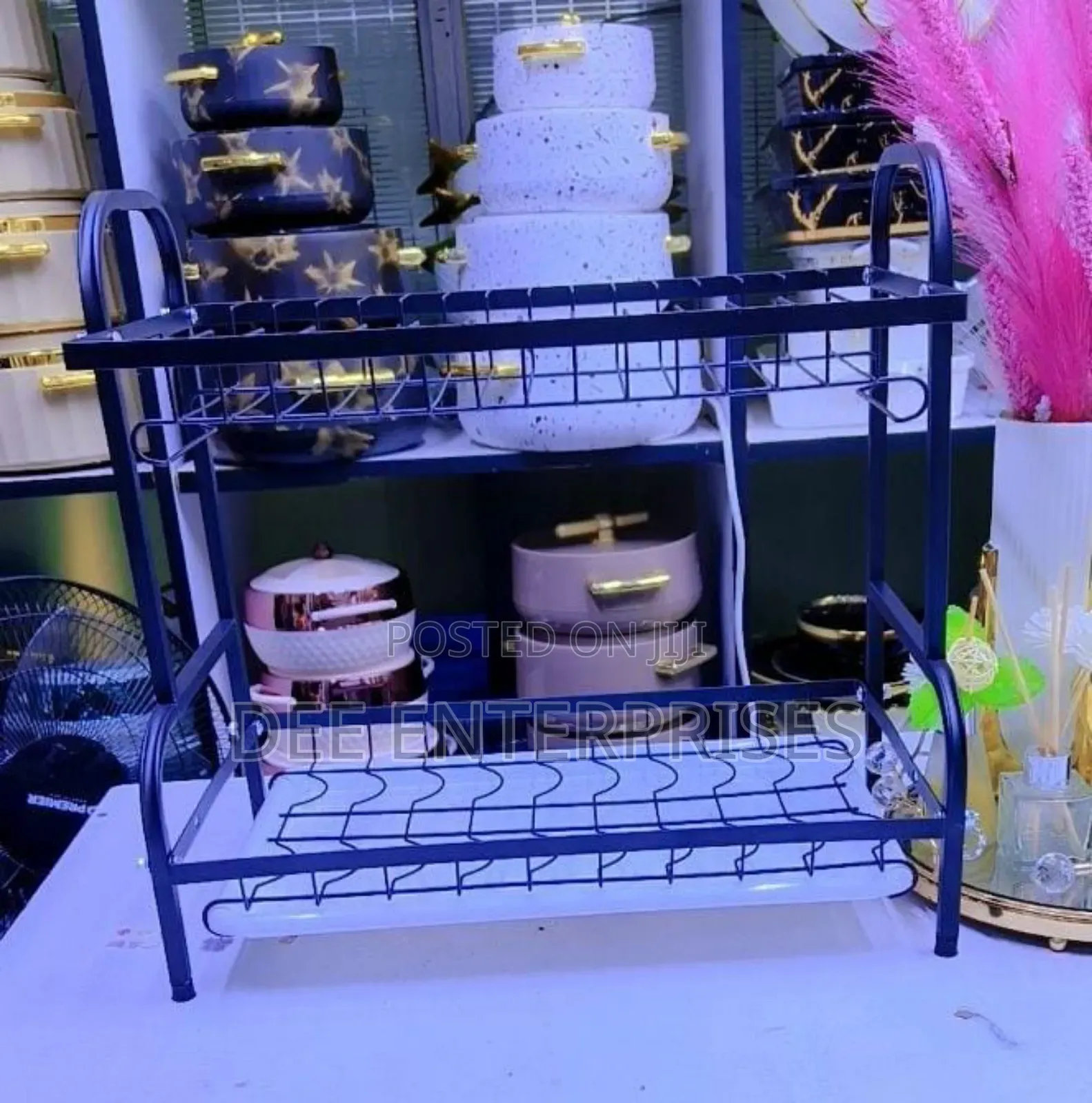 2 Tier High Quality Dish Rack Without Spoon Holder