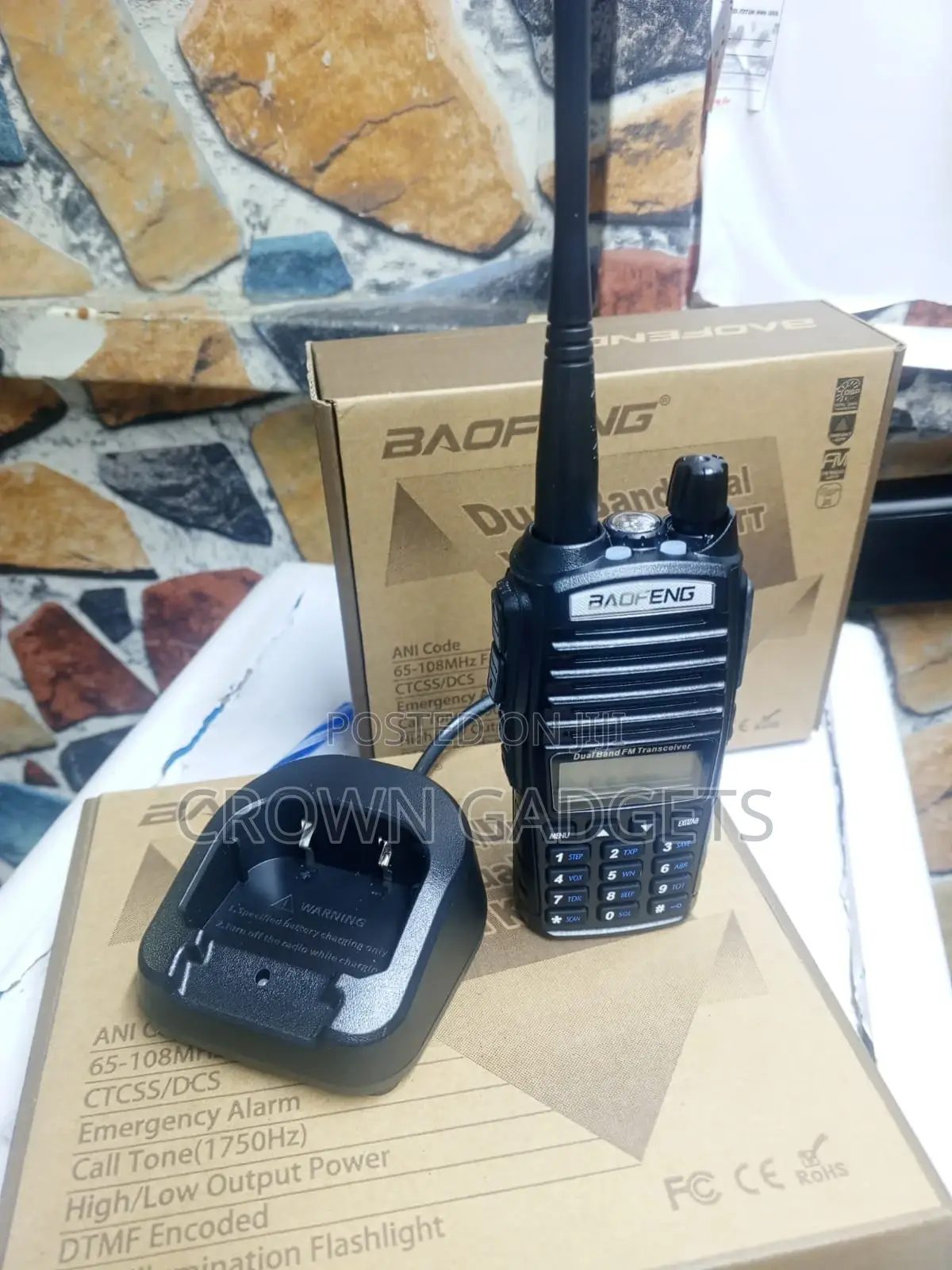 Baofeng Uv-82 Dual-Band Walkie-Talkie