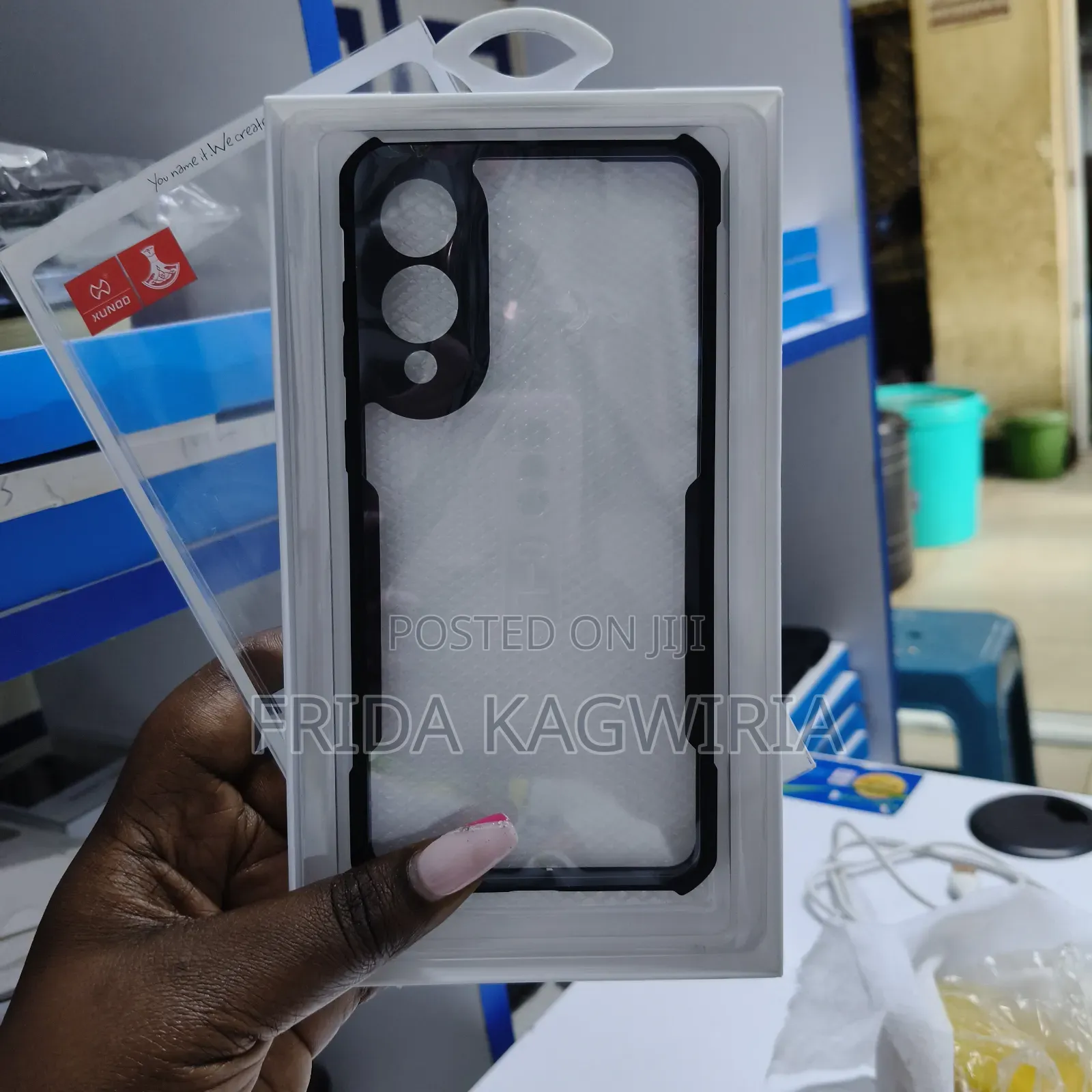 Xundd Shockproof Clear Back Cover For Samsung S25 Edge