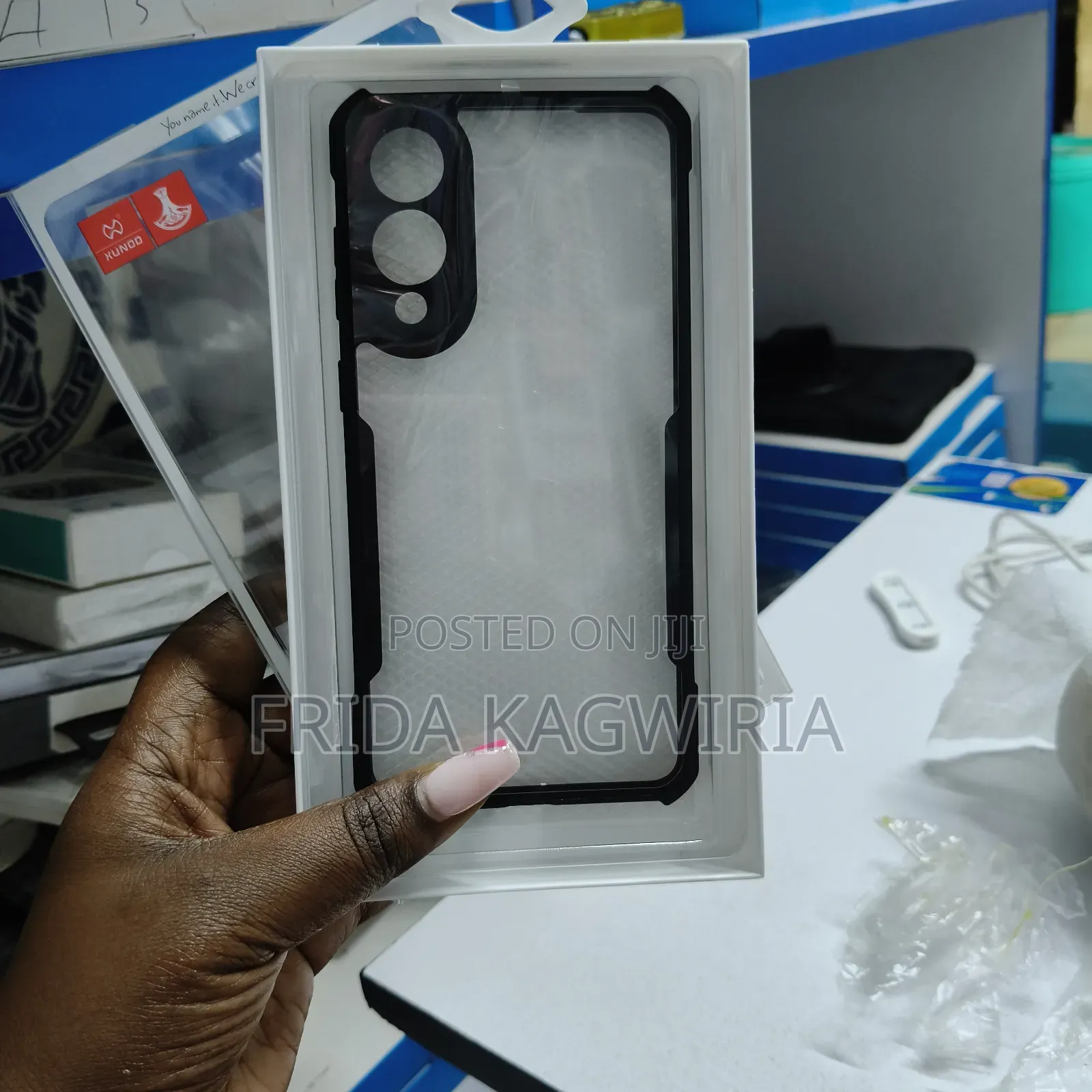 Xundd Shockproof Clear Back Cover For Samsung S25 Edge
