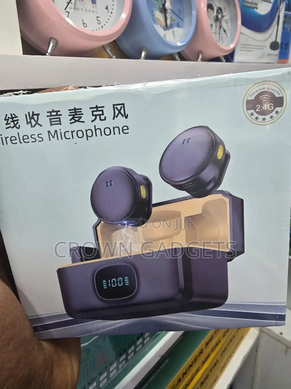 2-in-1 Magnetic Wireless Mic Set for Vlogging Interviews