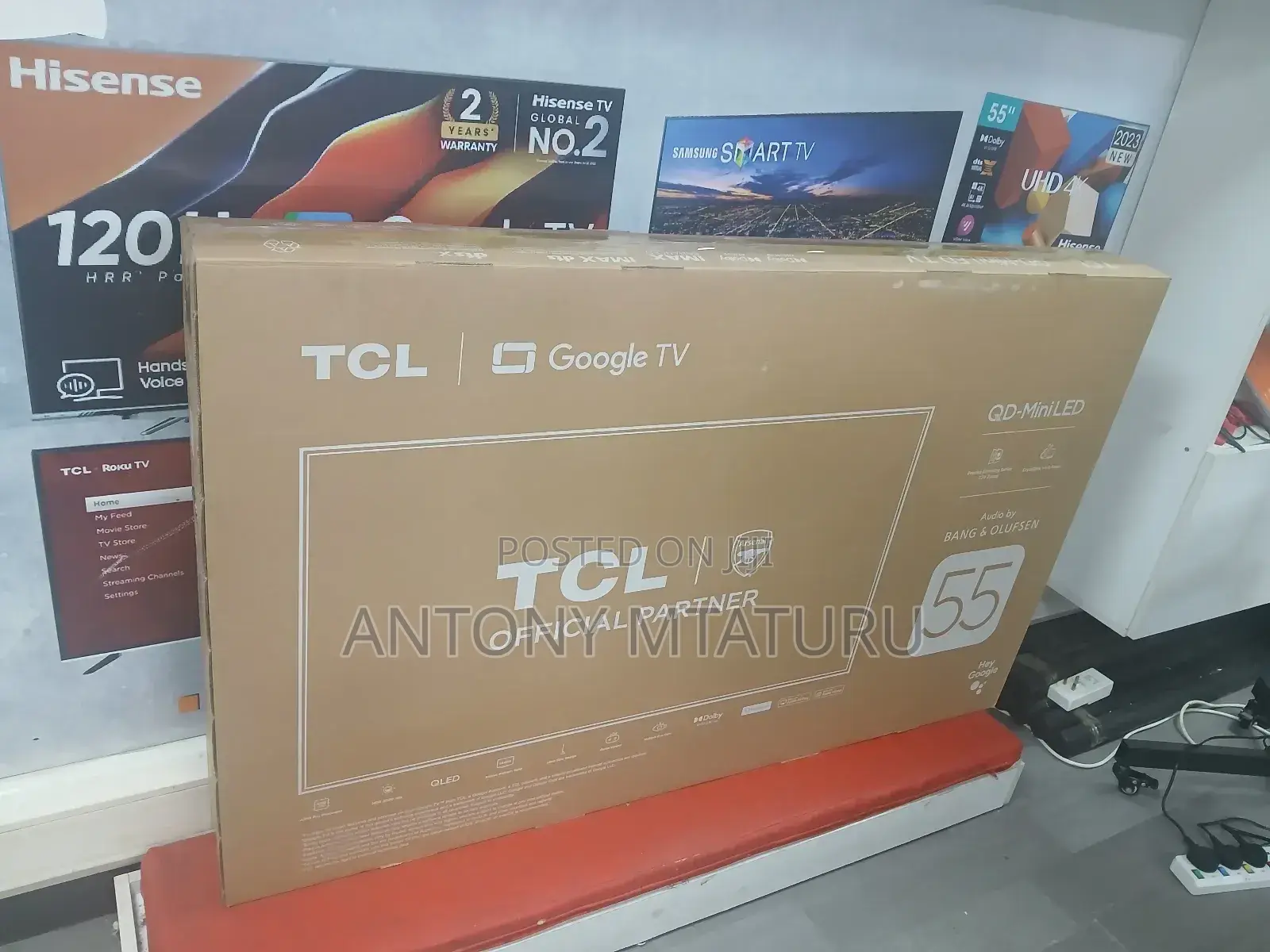 TCL 55c6k 55 Inch Premium Qd-Miniled Tv