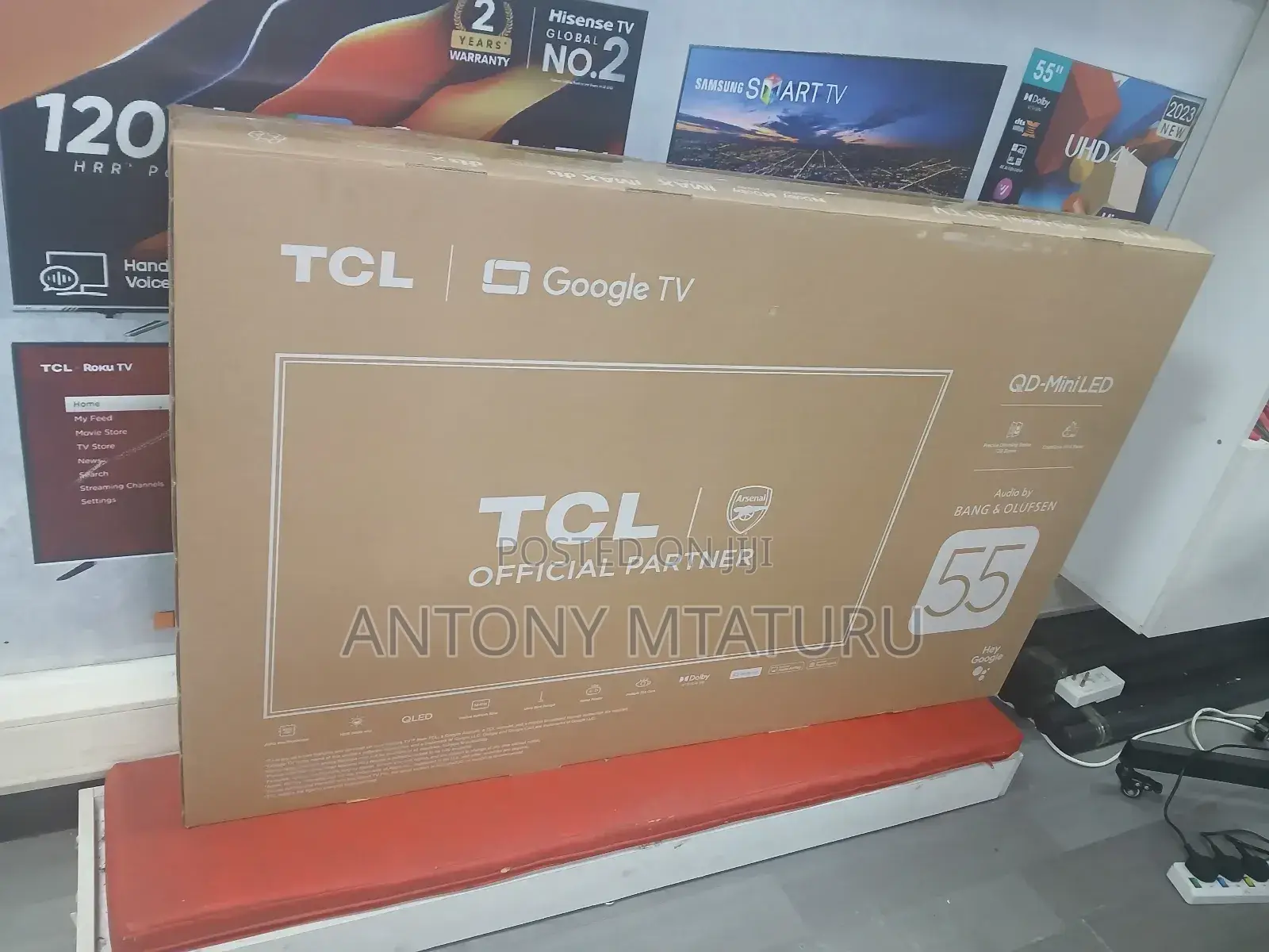 TCL 55c6k 55 Inch Premium Qd-Miniled Tv