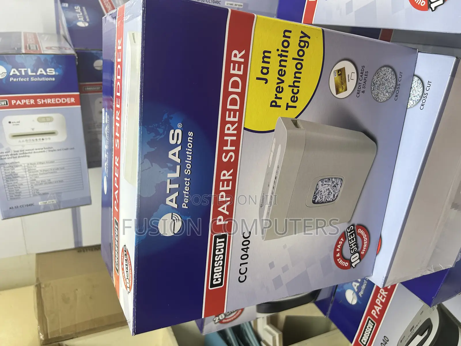 Atlas Cc1040 Cross Cut Paper Shredder