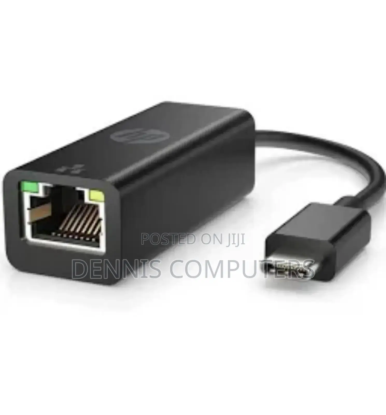 Hp Usb-C to Rj45 Adapter - Black - V7w66aa