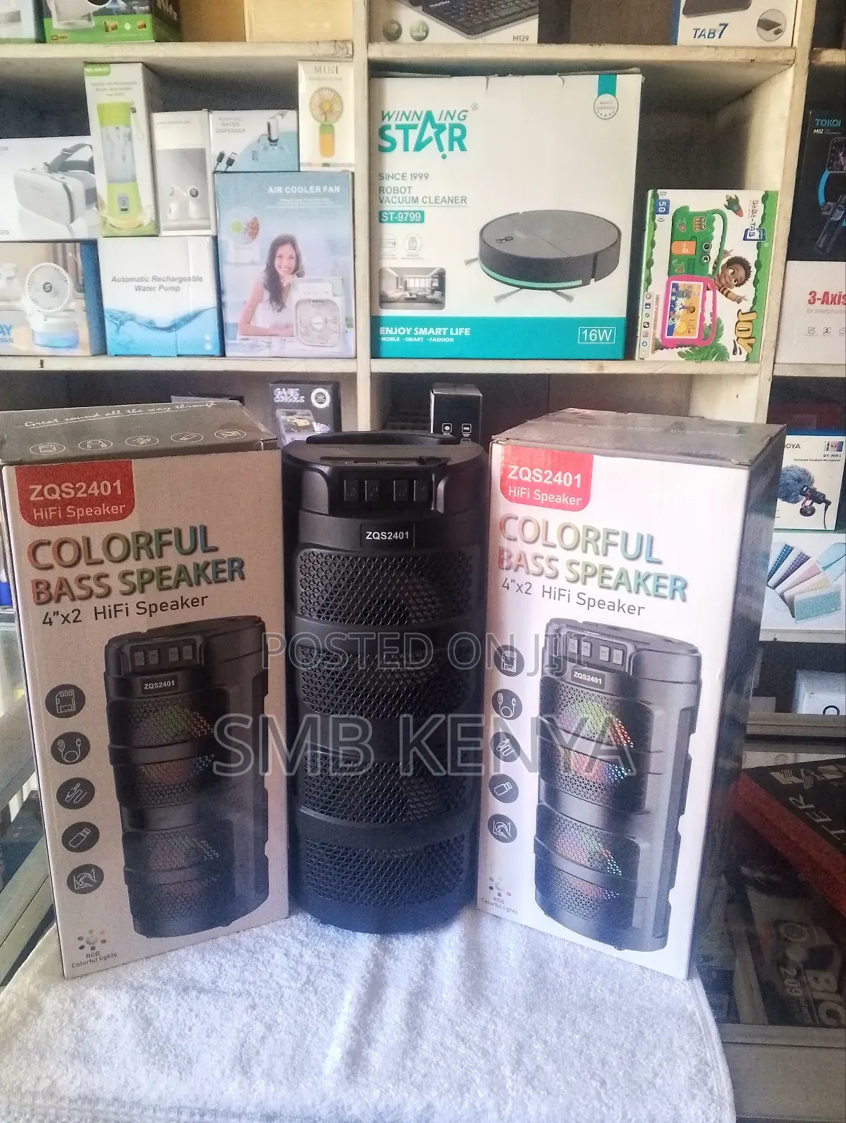 Zqs2401 Wireless Bluetooth Speaker 4 Inch