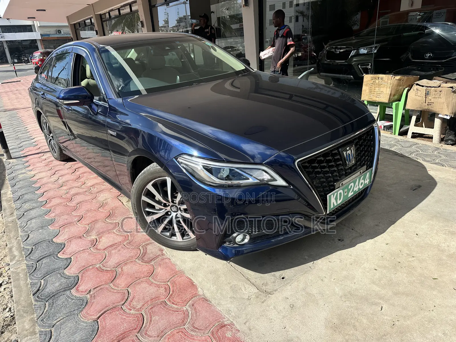 Toyota Crown 2019 Blue
