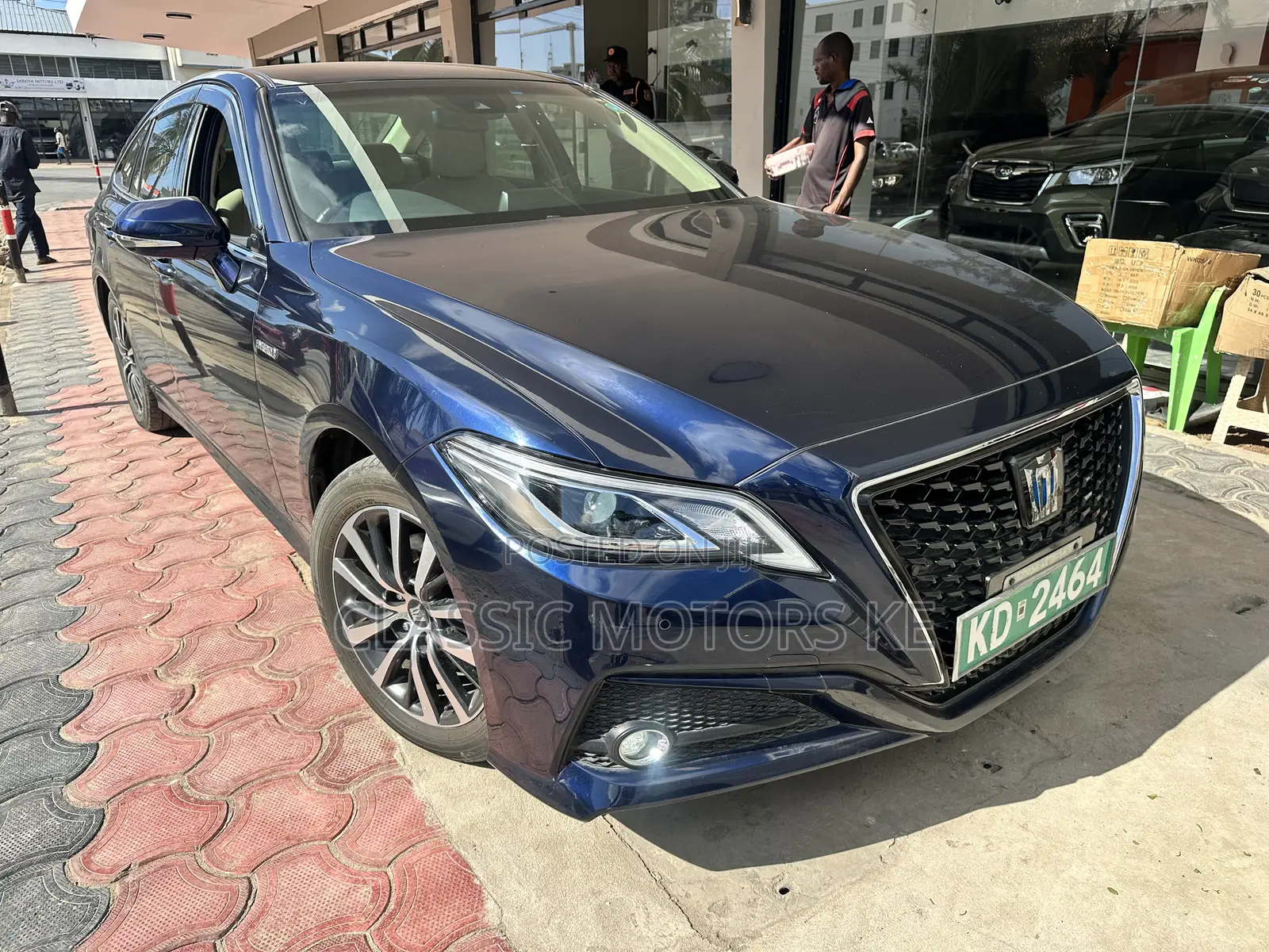 Toyota Crown 2019 Blue