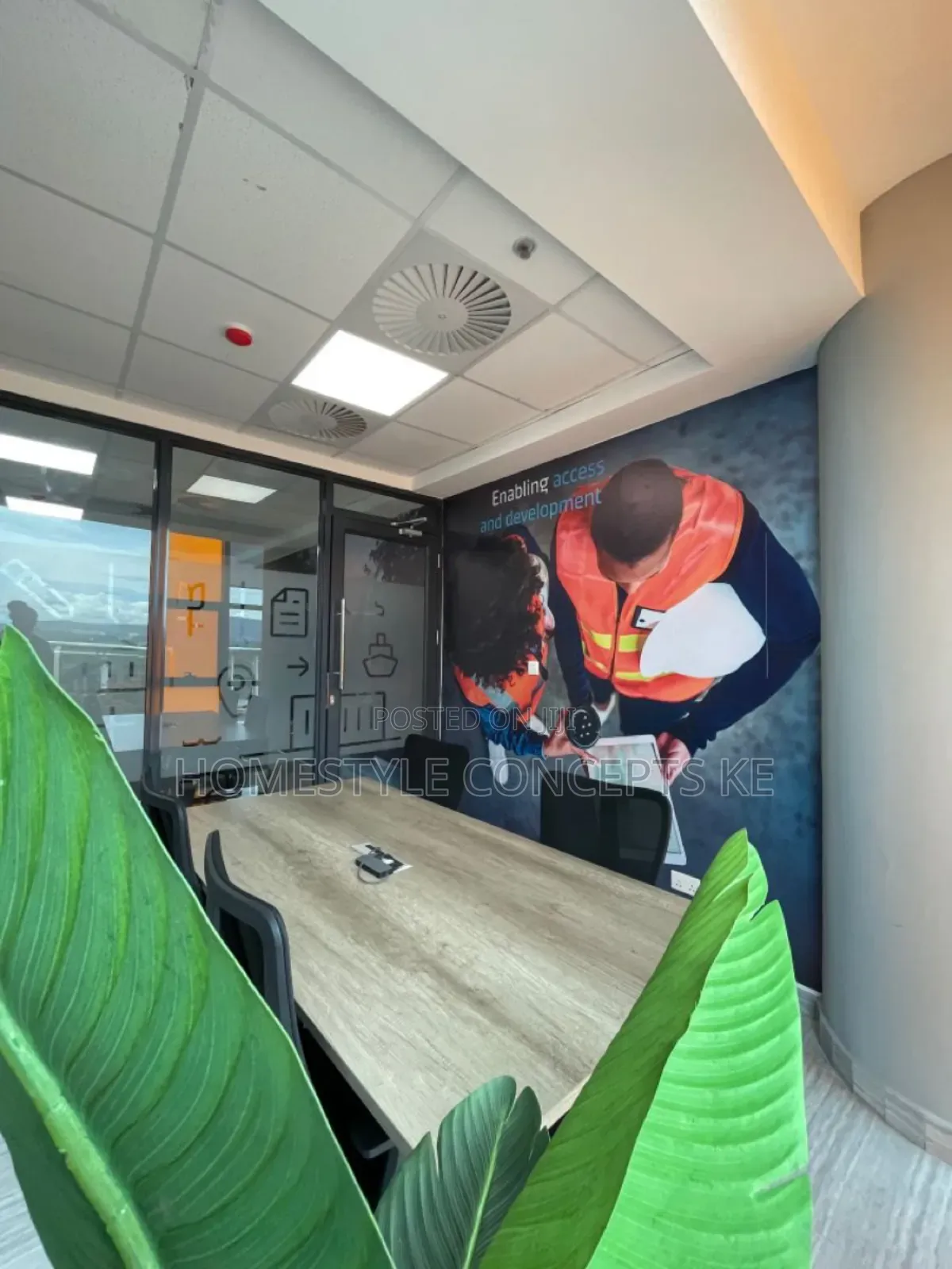 Interior Office Hospital Design and Acoustic Ceilings Installation