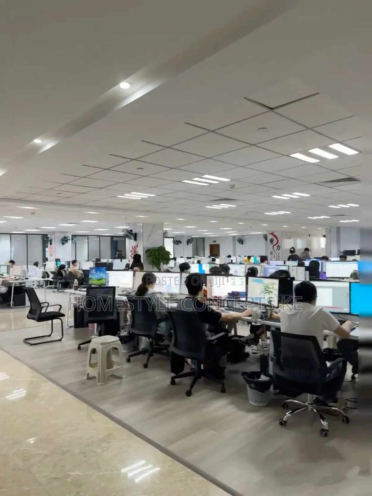 Interior Office Hospital Design and Acoustic Ceilings Installation