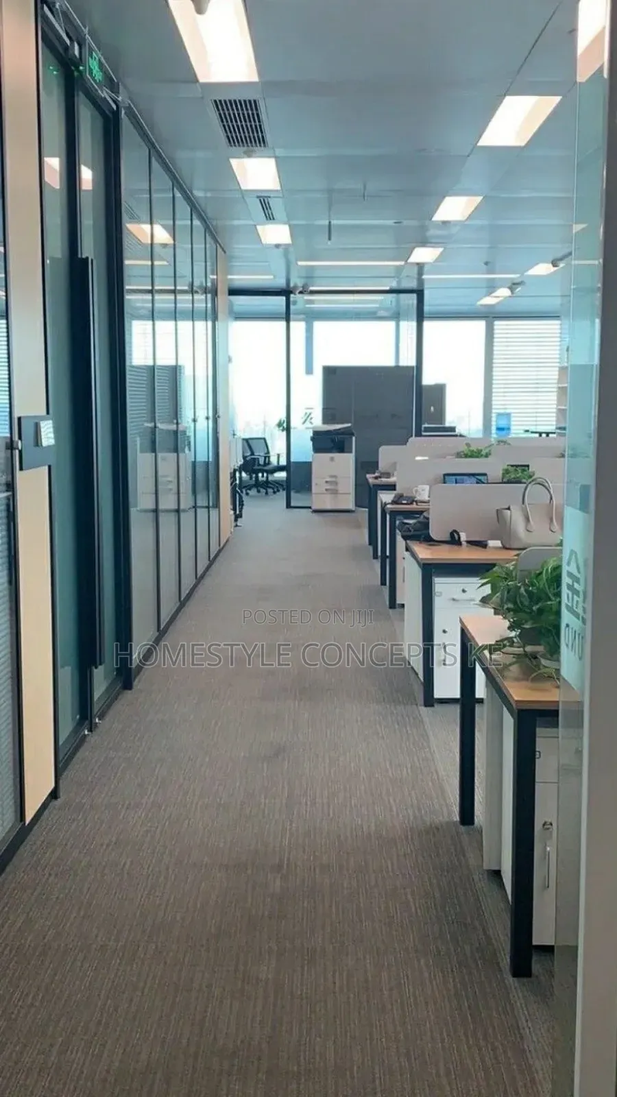 Interior Office Hospital Design and Acoustic Ceilings Installation