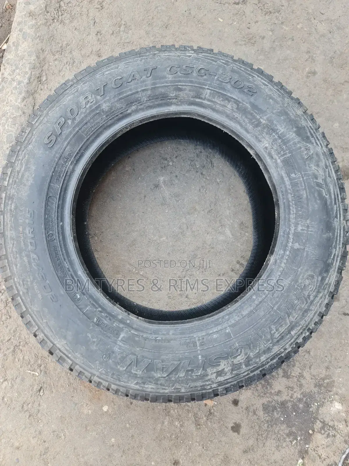 205 /70 R15 Chengshan Tyres (All Terrrain)