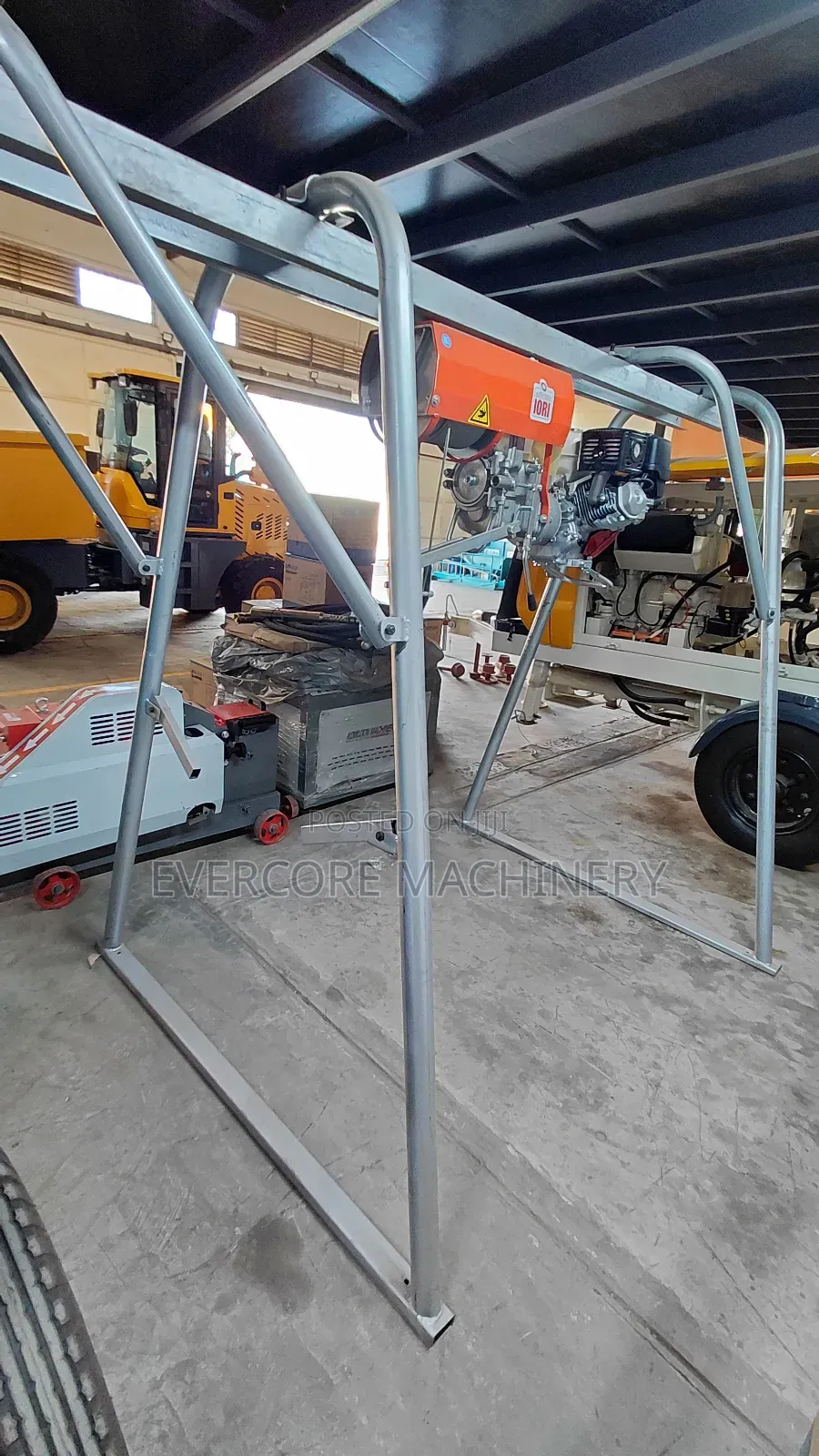 Iori Concrete Hoist Half Tonne 500kg Heavy Duty.