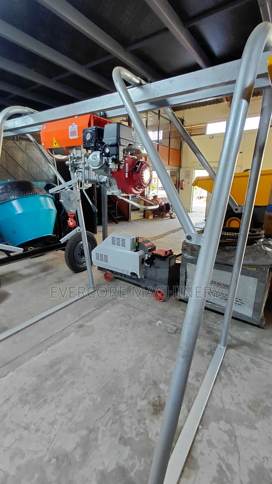 Iori Concrete Hoist Half Tonne 500kg Heavy Duty.