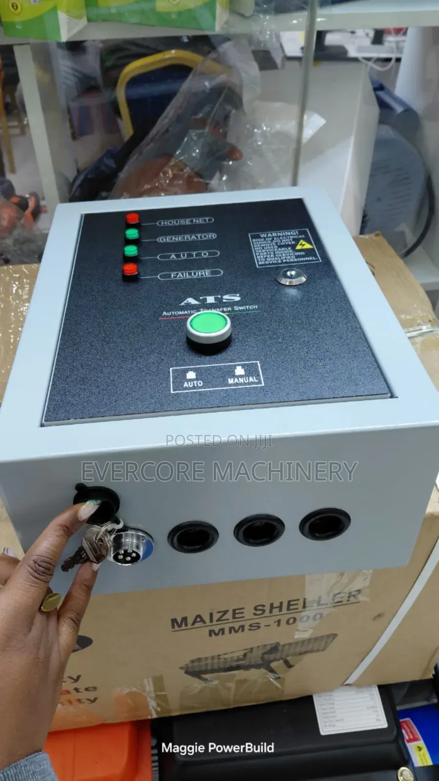 Heavu Duty Power Generator Ats Machine.