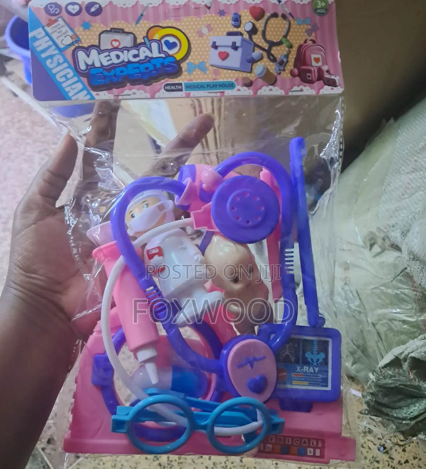Children's Toy Doctor Kit.