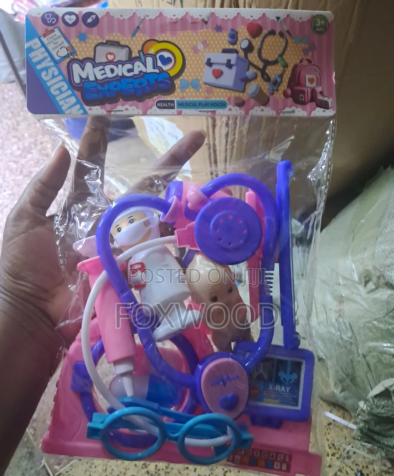 Children's Toy Doctor Kit.