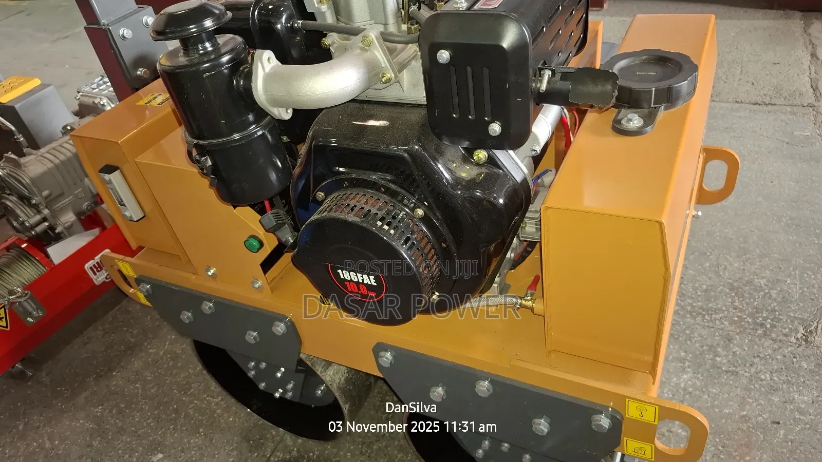 Double Drum Roller, Diesel Driven.