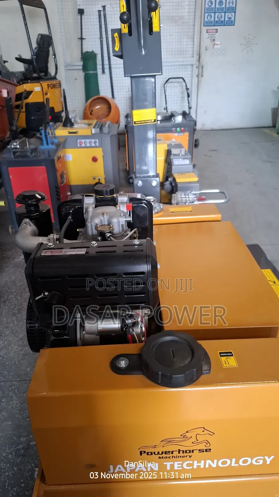 Double Drum Roller, Diesel Driven.