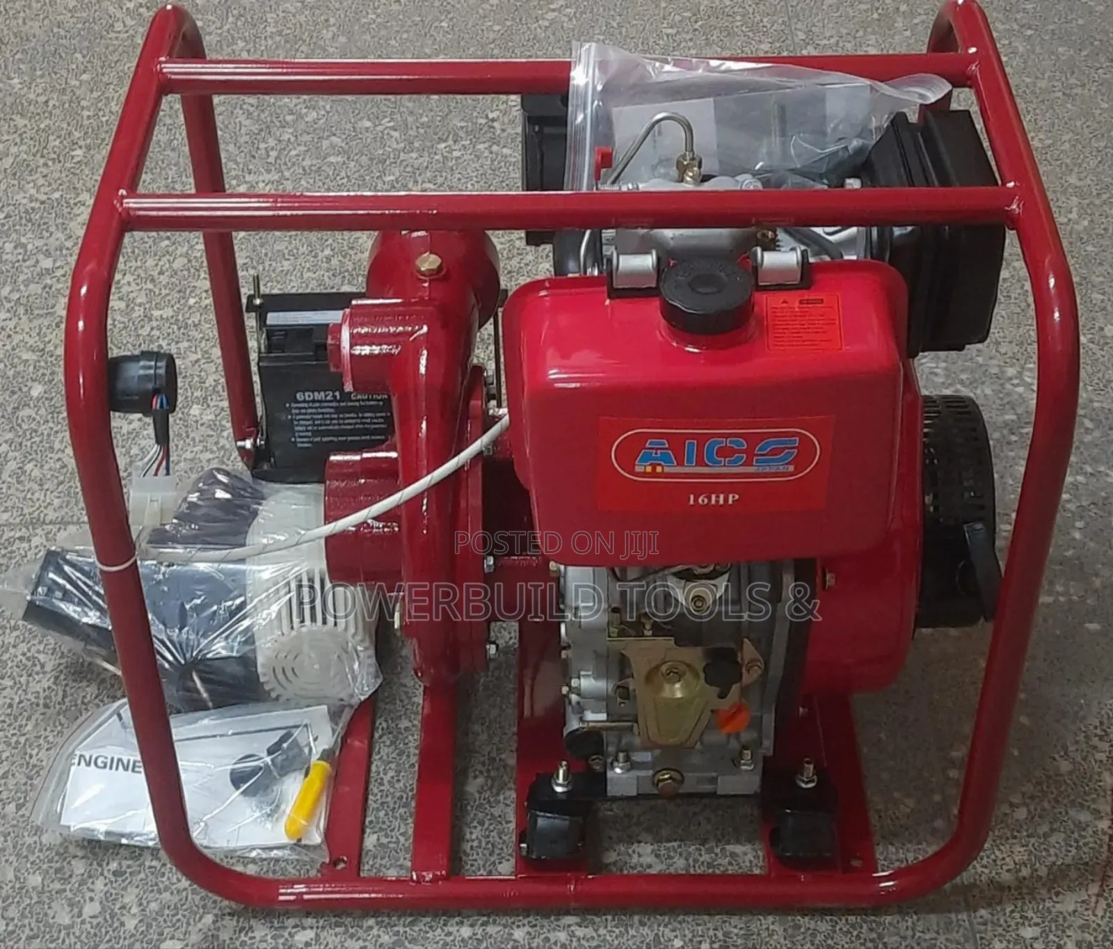 Aico Japan 3" Diesel Waterpump 16hp With Keystart Ignition