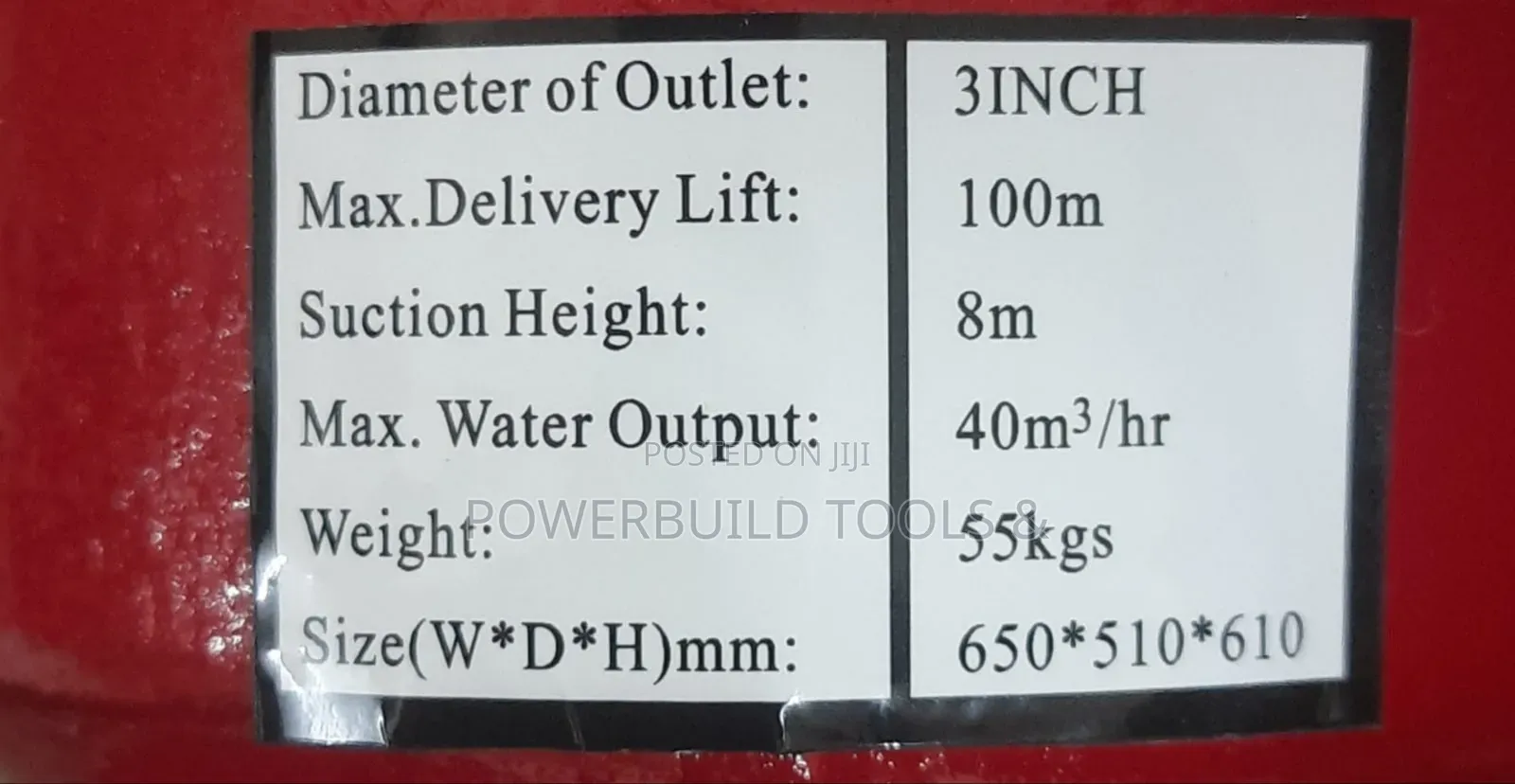 Aico Japan 3" Diesel Waterpump 16hp With Keystart Ignition