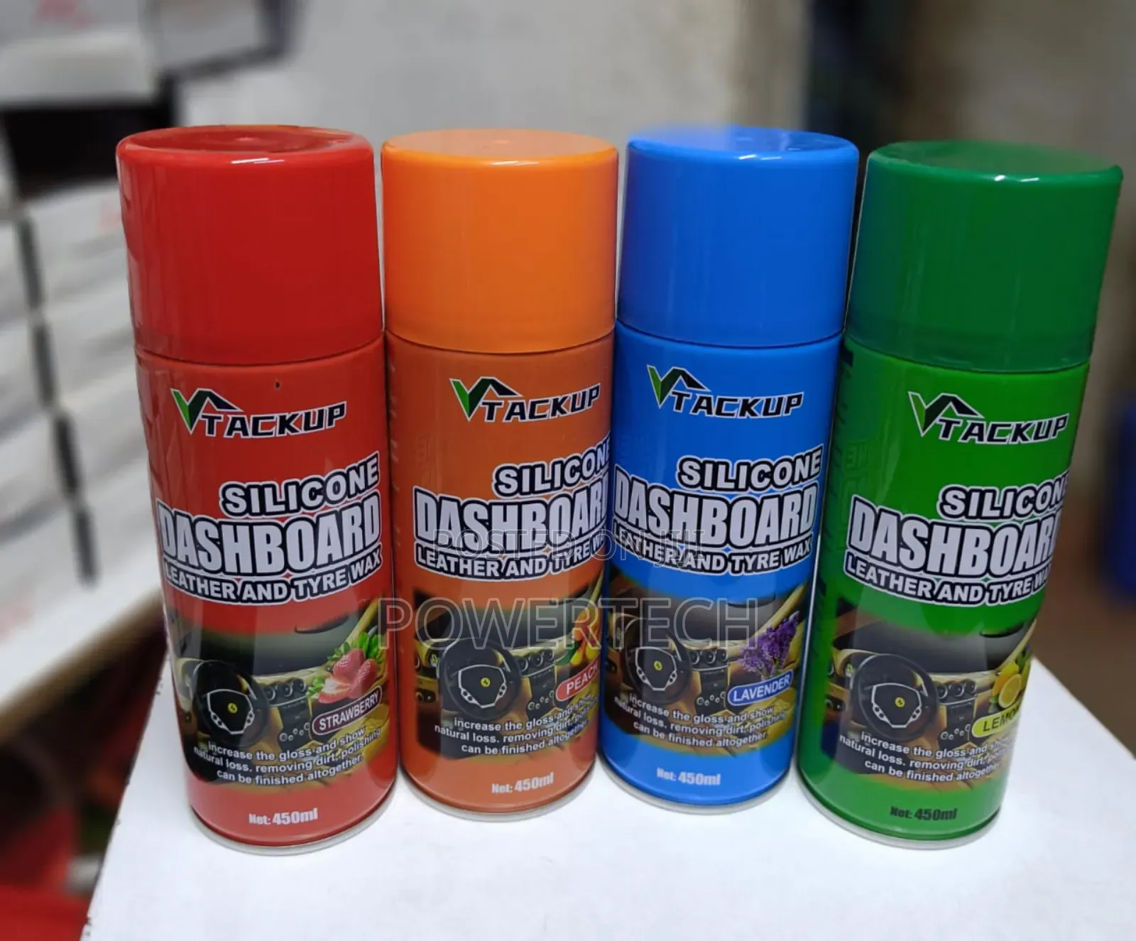 Dashboard Leather and Tyre Wax
